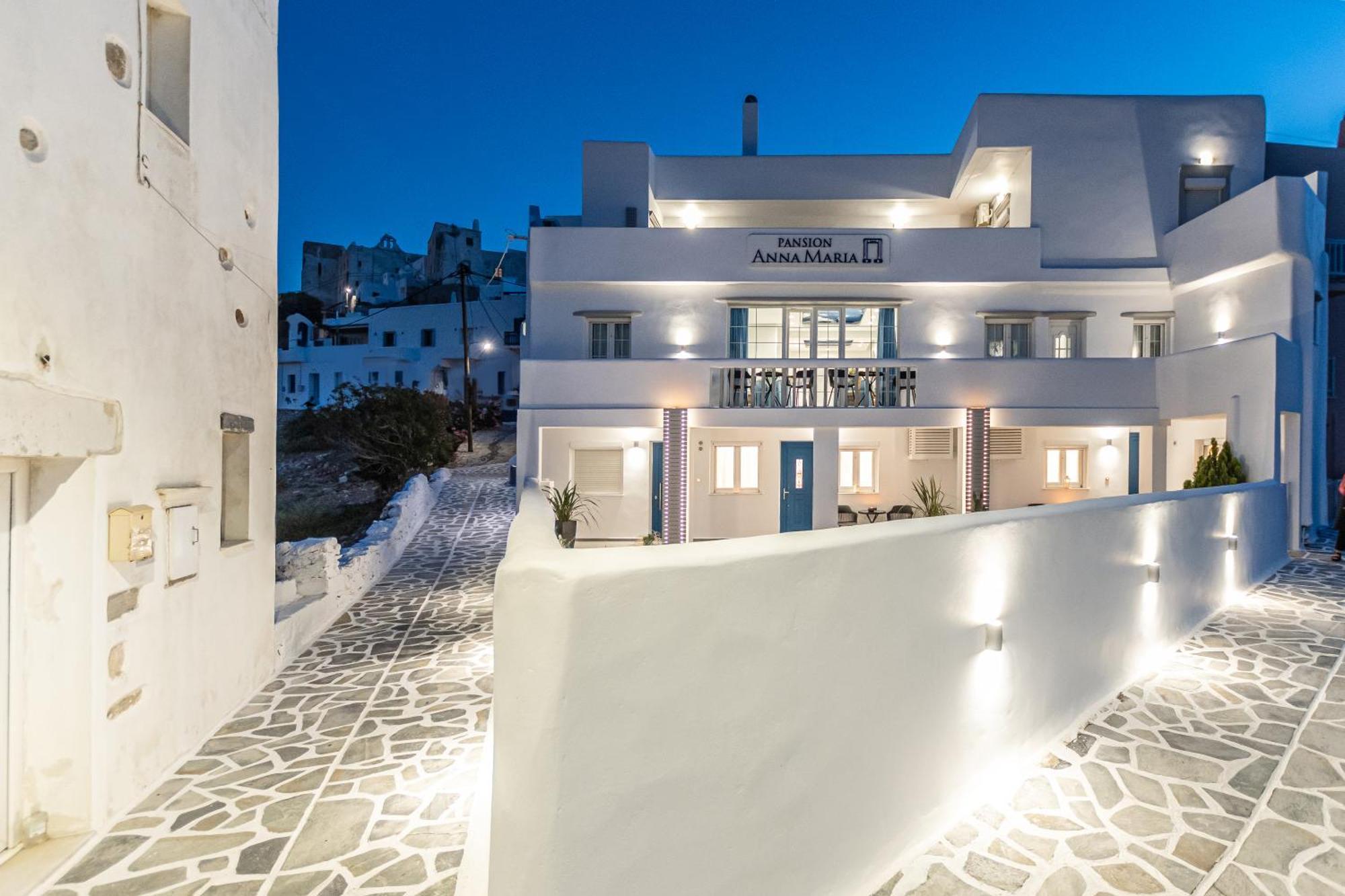 Annamaria Pansion Hotell Naxos City Eksteriør bilde